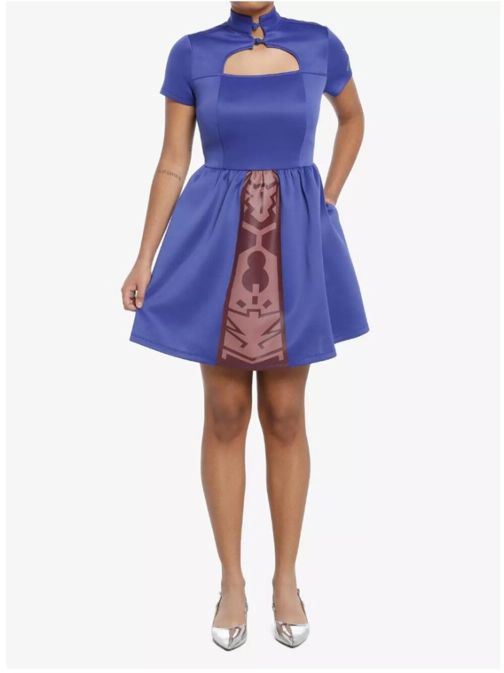 Her Universe Star Wars Asajj Ventress Dress Purple Large Sold Out